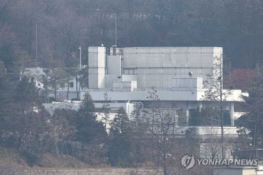 한남동 대통령 관저 모습.<연합뉴스>